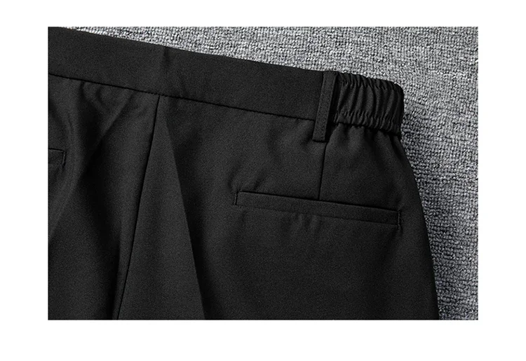 Marken-Formelle Shorts für Herren Koreanische Business-Shorts Lässige Chino-Shorts Herren Büro-Hosen Coole Atmungsaktive Sommer-Arbeitskleidung – Detail 24