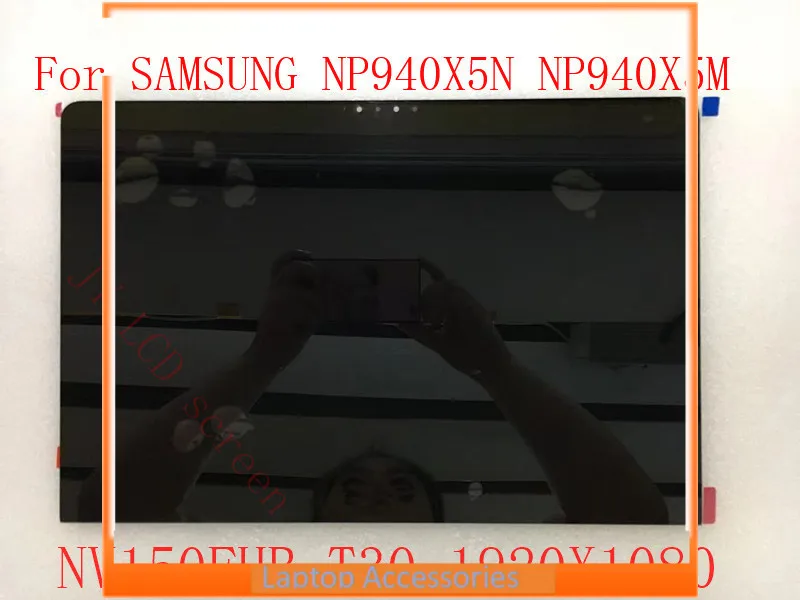 Para SAMSUNG NP940X5N ATIV BOOK 9 NP940X5N NP940X5M Original 15,0 pulgadas NV150FHB-T30 montaje pantalla táctil + pantalla Led 1920*1080