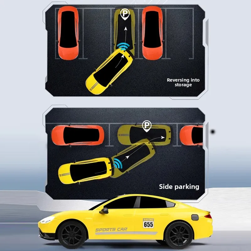 Double Eagle Rc high-speed drift remote control car fast charging automatic parking super sports car toy racing children's gift