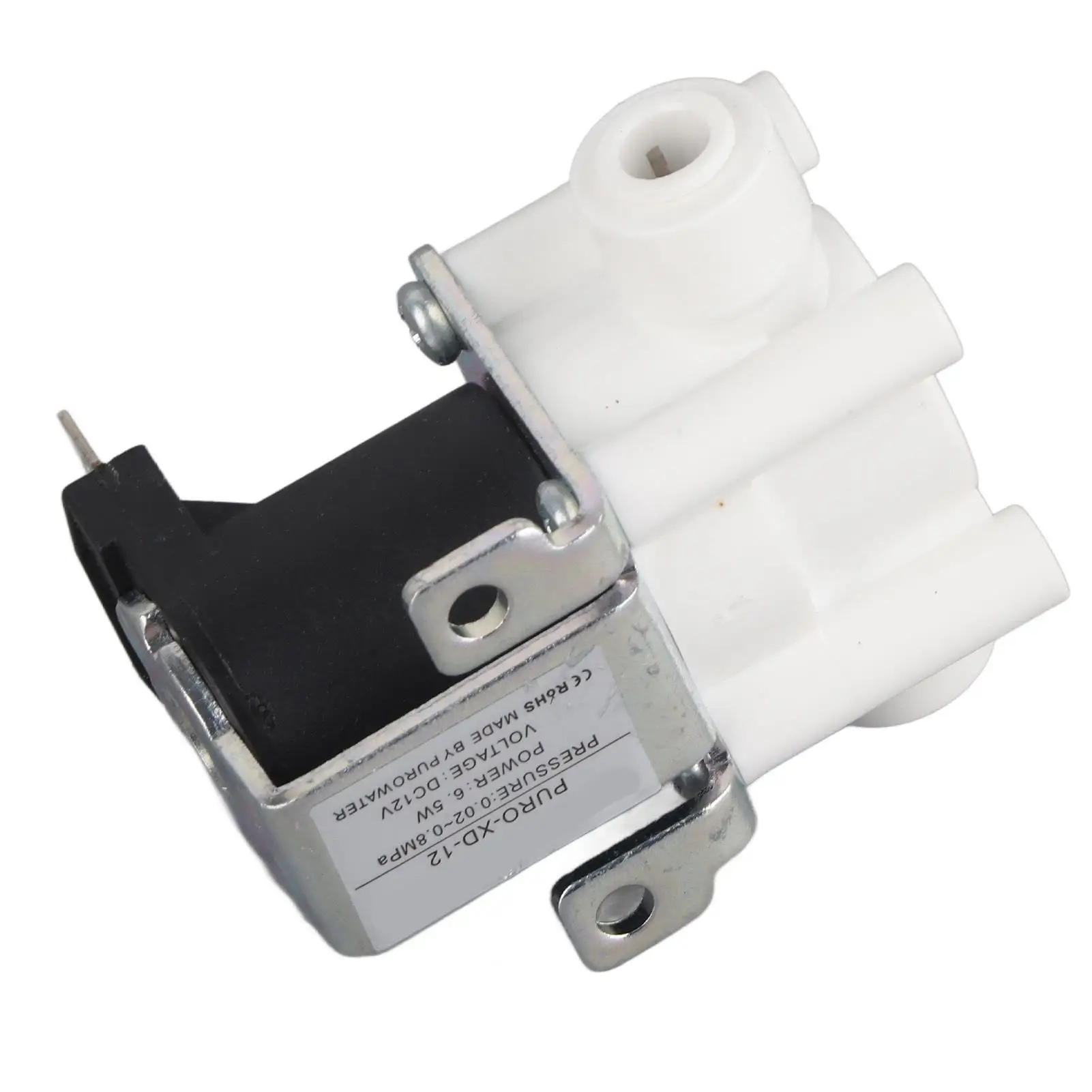 for 1 V Normally Closed Solenoid Valve for Water Purifiers - Quick Connect Inlet for 1 /4 Tube