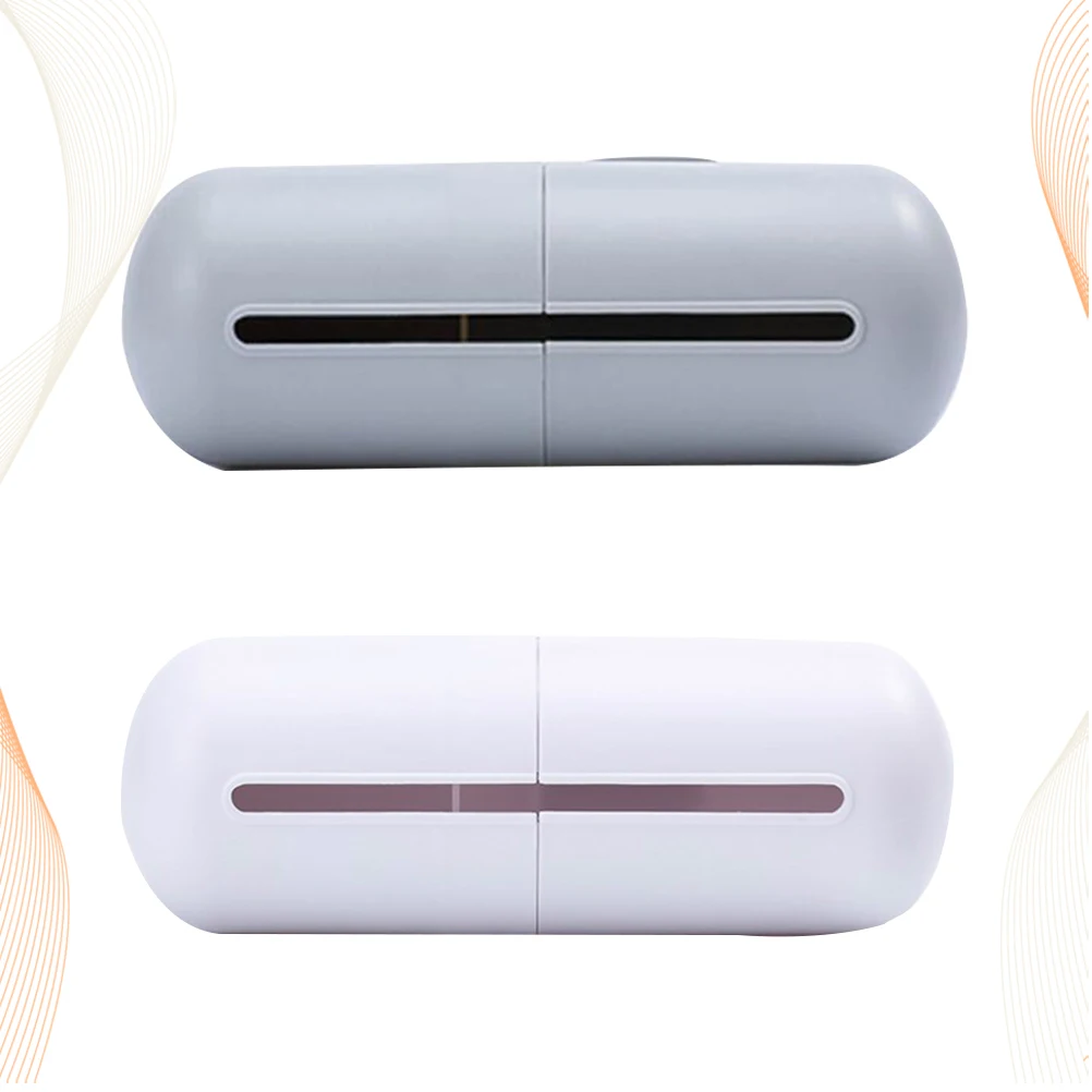 

2pcs Trash Bag Box Plastic Safe Easy Install Clean Maintain Big Capacity Home Bathroom Hotel Kitchen Livingroom Garbage