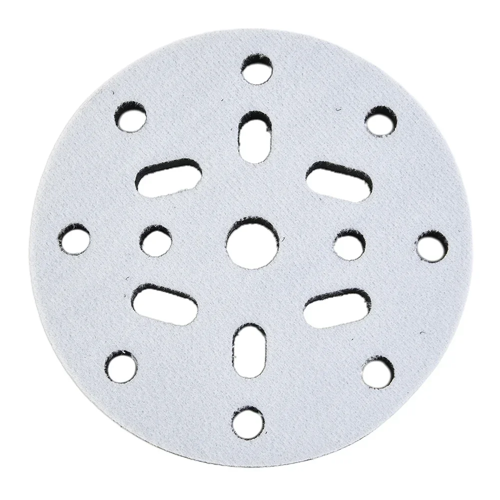Imagem -06 - Almofada de Interface de Tamanhos 150 mm Moinho Seco Esponja de Junção Macia Almofada de Lixa Polegadas 17 Furos Multifuncional para Lixar Almofadas
