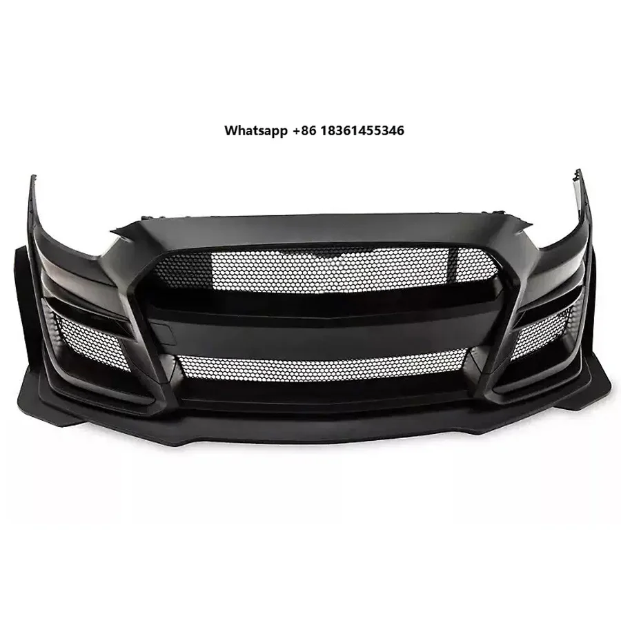For Mustang 2018-2021 Bodykit Upgrade STYLE PP Front Bumper Body Kit