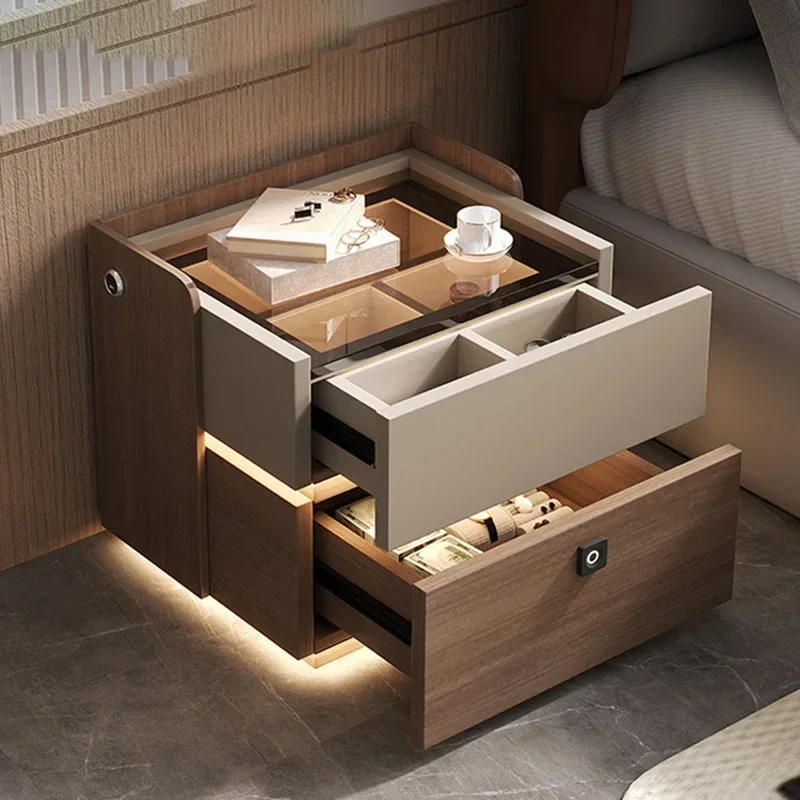 Bedside Table Room Brown Dresser Living Bed Desk Cute Nightstands Storage Cabinet Sofa Side Bookcase Tables Headboard Locker