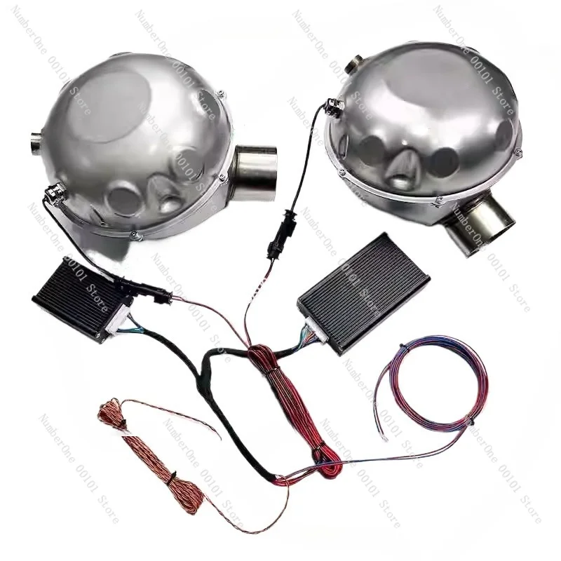 Universelles elektrisches Auspuff-Boost-System, Auspuff-Soundverstärker Pro mit 8 Sounds für die meisten Automodelle