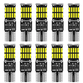 Ampoule LED pour voiture, 2/10x T10 W5W Canbus IC, pour BMW Mini Cooper R56 R53 E90 E46 F20 E39, dôme intérieur, lampe de coffre, feux de stationnement