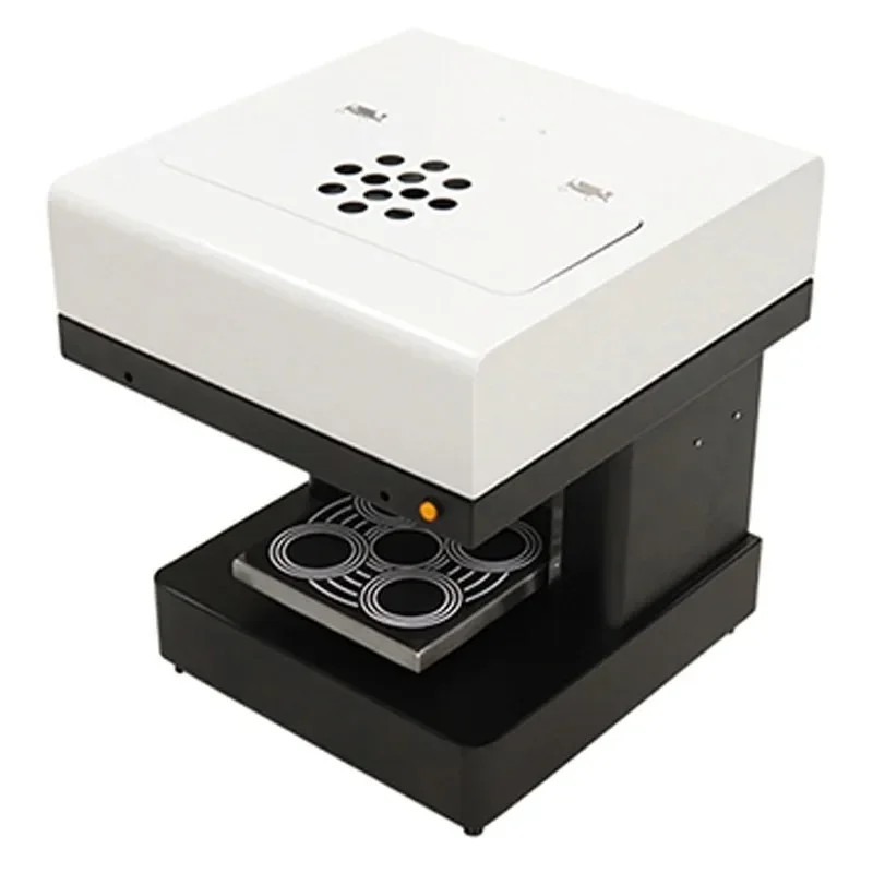 600*600DPI Food Printer lst Coffee Drawing Machine Cake Printer 4 Cups Latte art printer