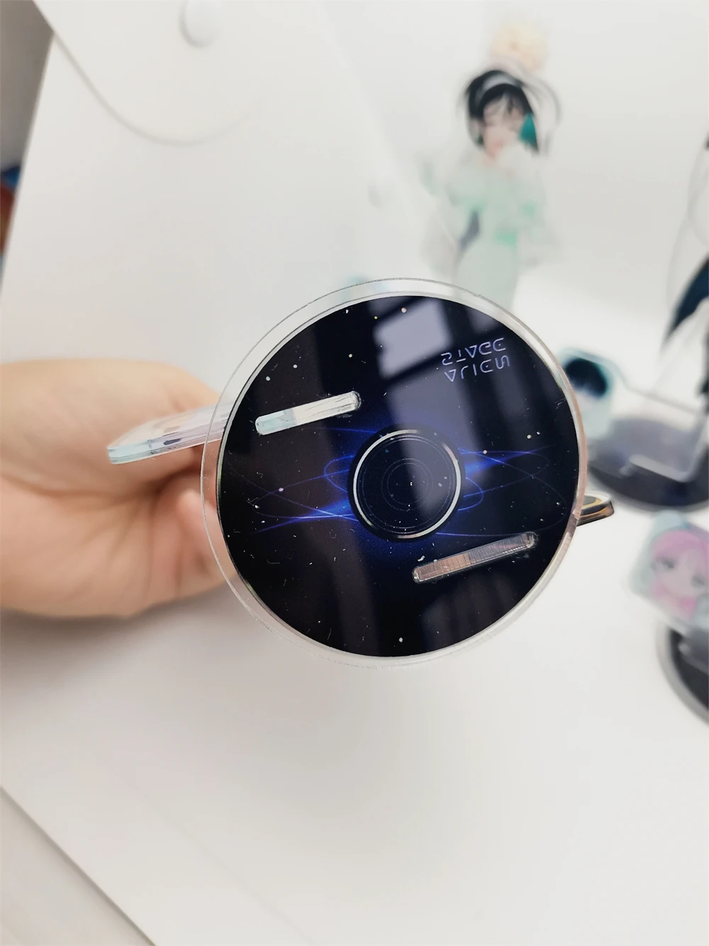 أنيمي الغريبة المرحلة إيفان و تيل هدية دمى أشكال الاكريليك حامل نموذج عمل الشكل حلية اكسسوارات نماذج سطح المكتب الحلي