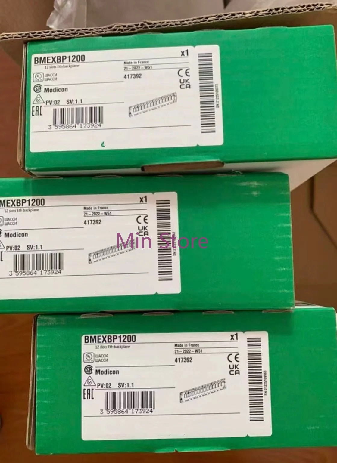 Origina BMEXBP0800 BMEXBP1200 BMEXBP0400 BMXCPS3500 BMECRA31210 PLC Module (1PCS)