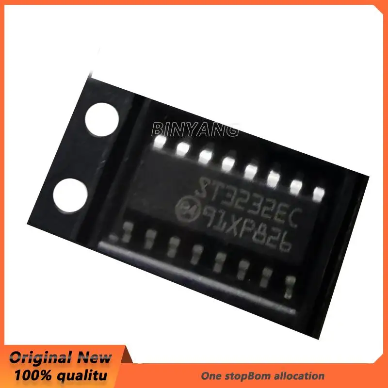 10PCS/LOT New Original ST3232ECDR ST3232ECD ST3232EC  SOIC-16 In Stock