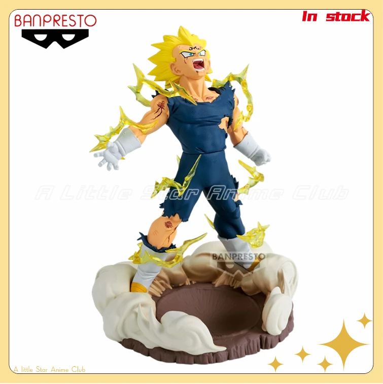 

В наличии оригинальная история BANPRESTO DRAGON BALL Z Vegeta, коллекция моделей, игрушки, анимационная фигурка