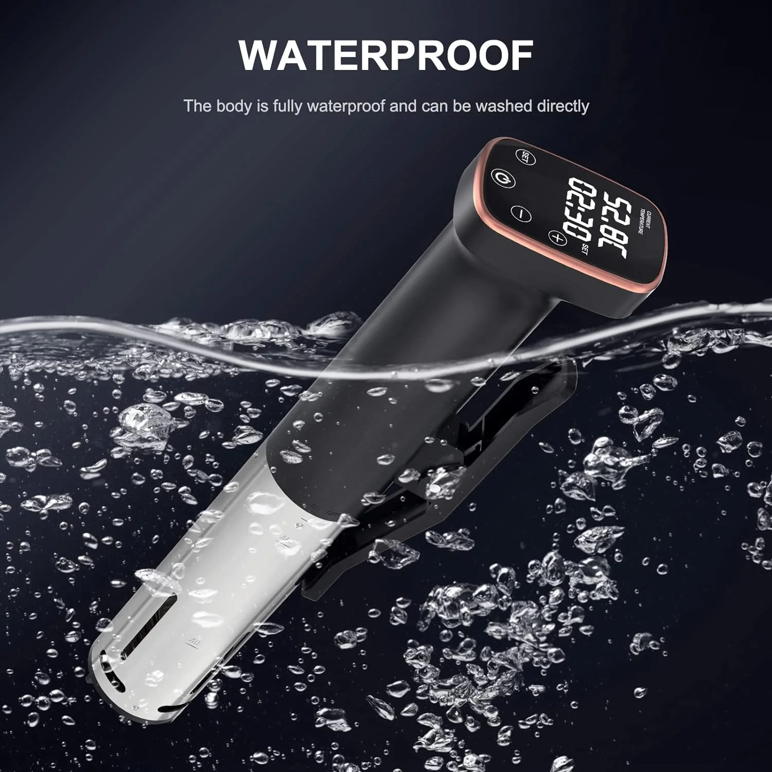 FP01 Electric Household Thermostatic Low-Temperature Sous Vide Stick Steak Cooker Compact Kitchen Appliance view 3