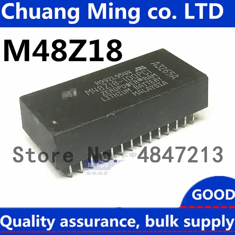 Free Shipping 5pcs/lots M48Z18-100PC1 M48Z18-150PC1 M48Z18 DIP-28 IC In stock!