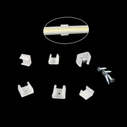 Fixed buckle with screws, for 10mm width waterproof COB light strip or 2835 light strip