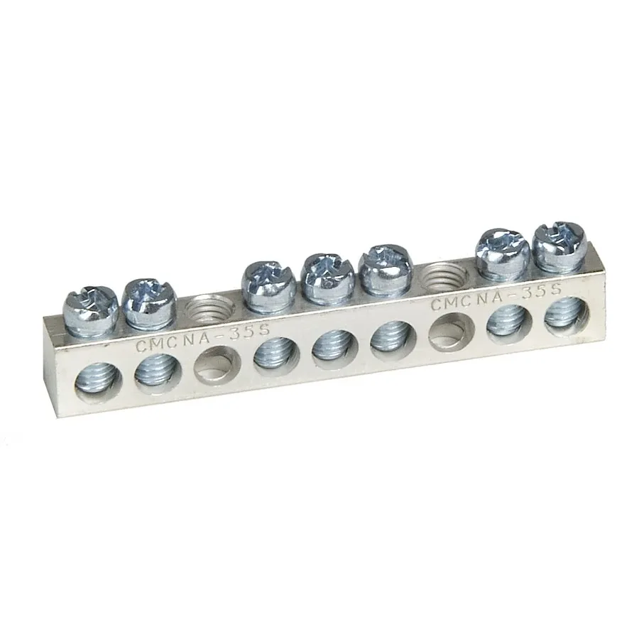 

Square D PK7GTACP 7 Terminal Ground Bar Kit Metallic
