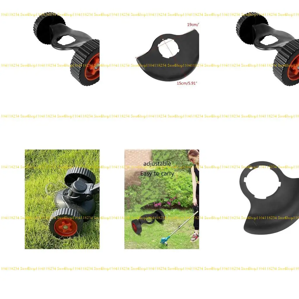 P9FB Roda Pemangkas Rumput Peningkatan Roda Tanpa Kabel