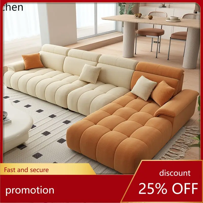 ZML Velvet Modern Minimalist Sofa Cream Style Living Room Furniture