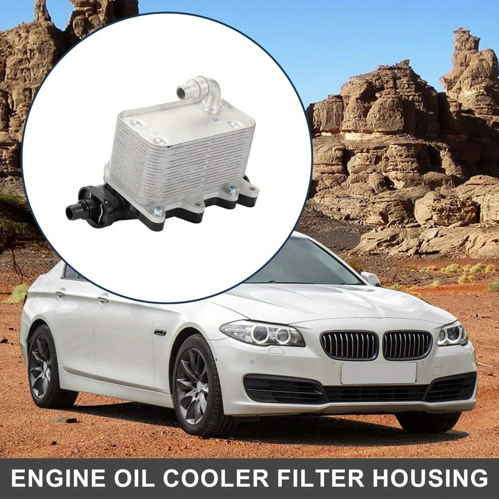 

Engine Oil Cooler Oil Filter Housing Adapter Assembly No.17217803830 Oil Cooler For BMW 5 Series E60 520d/ 525d/530d/535d