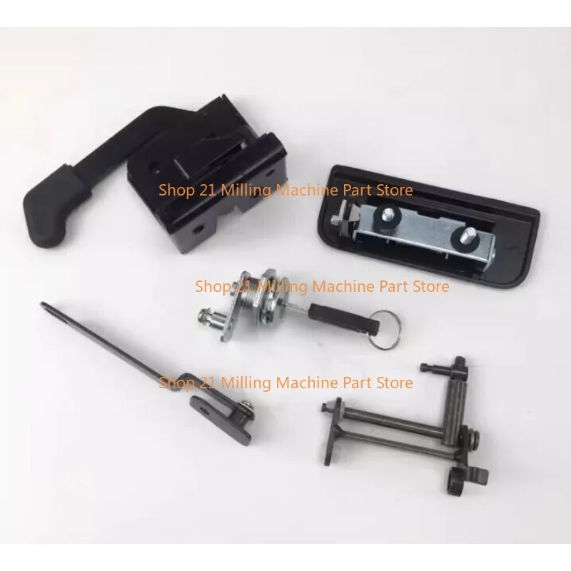 1 Set Cab Door Lock Core Lock Block Assembly For Doosan Daewoo DH55 60 80-7