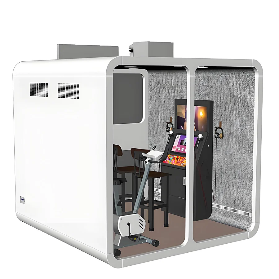 Eco Friendliness Soundproof Studio Booth Expandable Tiny Homes Customizable Sound Proof Home Office Tourist Area Soundproof Foom