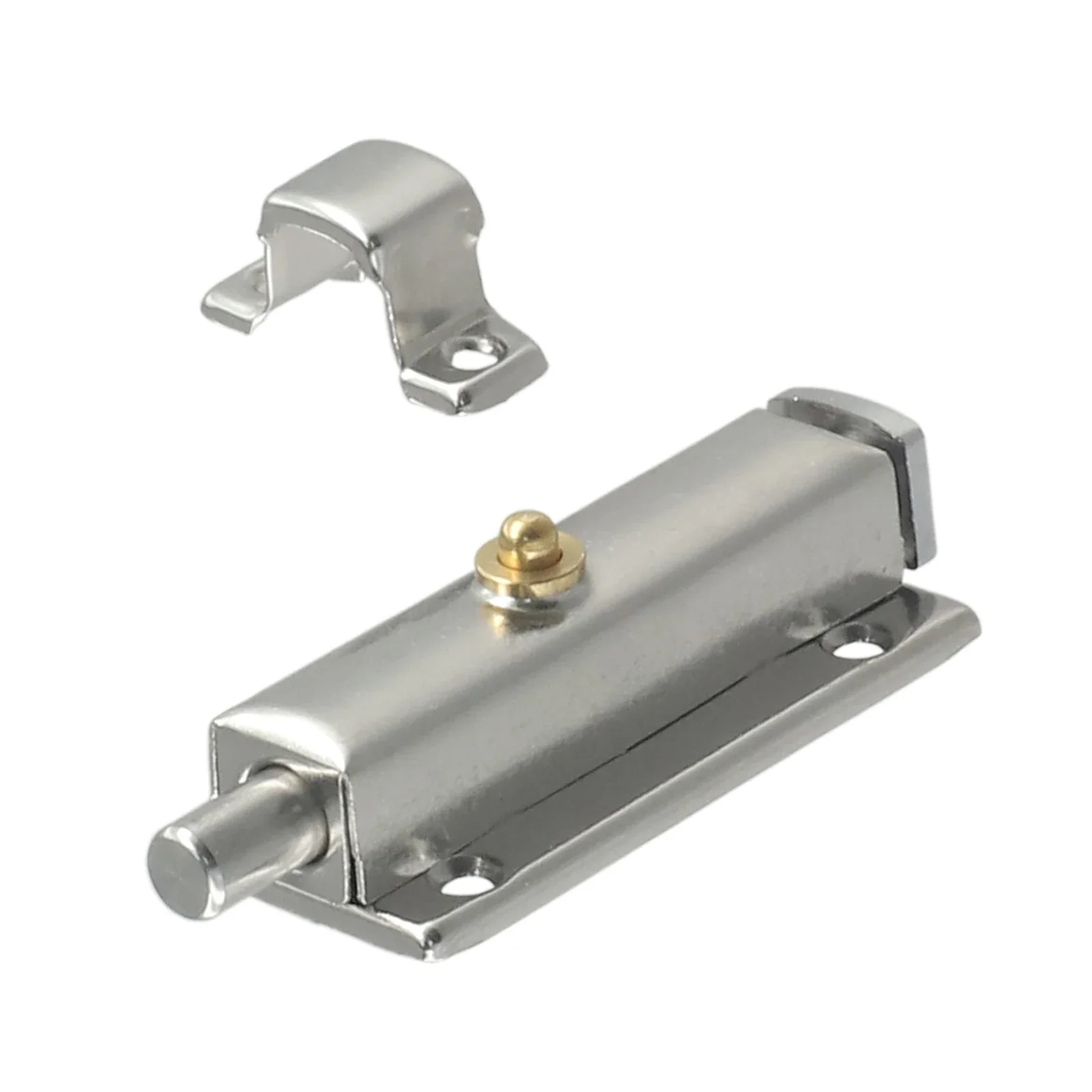 Self-elastic Latch Easy to Use Stainless Steel Self Elastic Latch Bolt Lock Versatile and Reliable for Various Doors