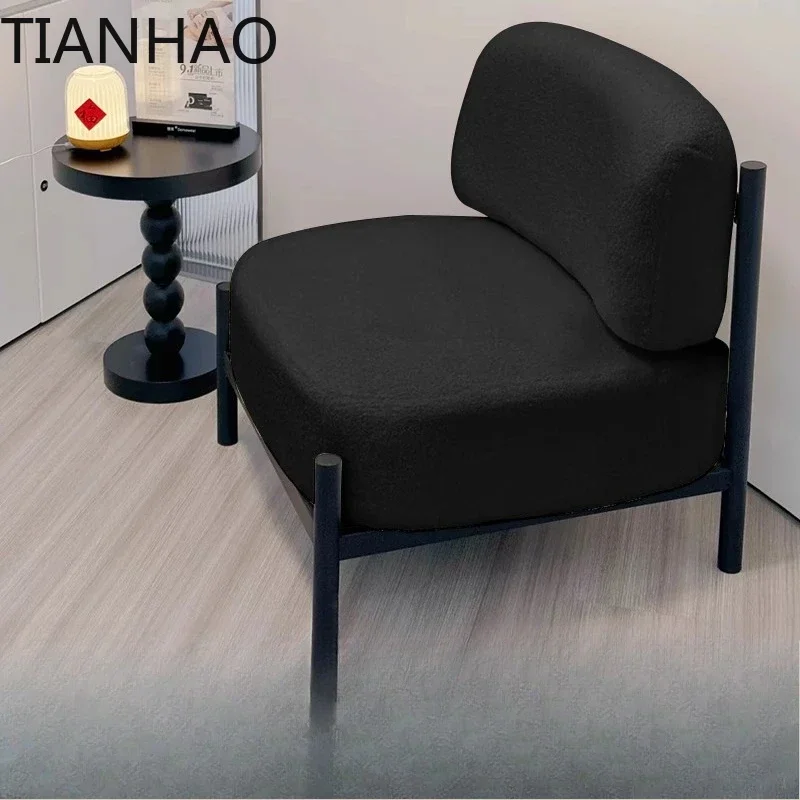 Recliner Comfortable Living Room Chairs Nordic Relax Pedicure Vintage Design Dresser Modern Computer Wooden Fauteuil Furniture