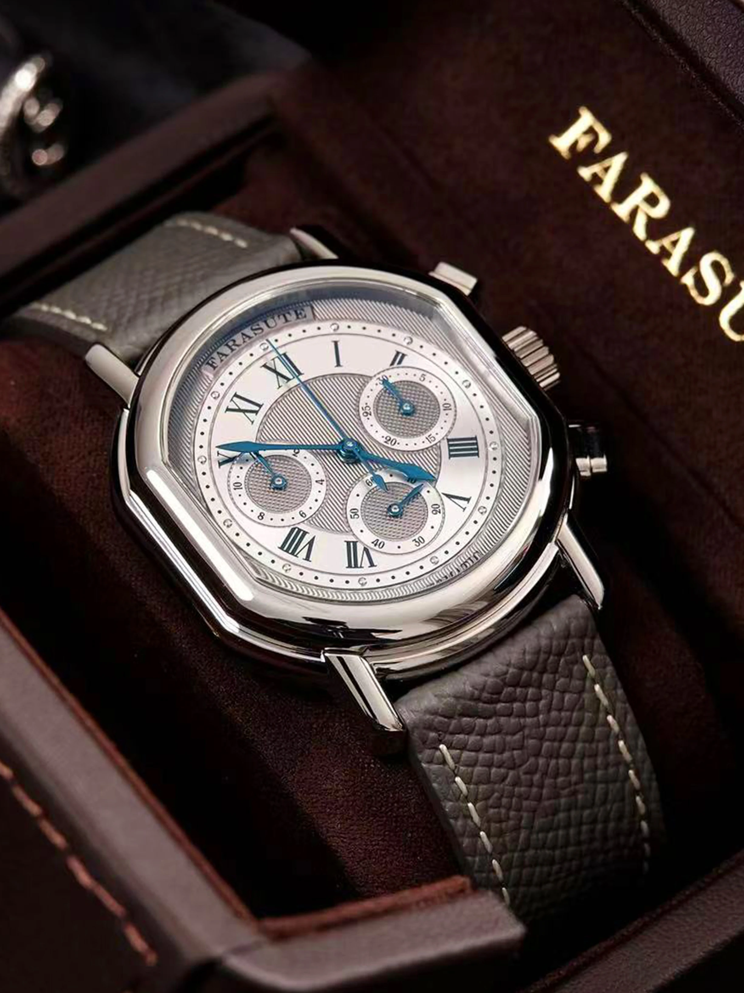 

Watch Peacock Movement Retro Business Leisure Stainless Steel Waterproof Watch Men's Automatic Mechanical