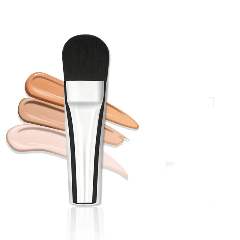 New Portable Multi-function Smear Mask Brush Soft Hair Flat Foundation Brush Beauty Makeup Tool Makeup Brush