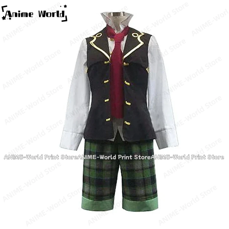 

《Custom Size》Pandora Hearts Oz Vessalius Cosplay Costume Party Christmas Halloween Custom Made Any Size