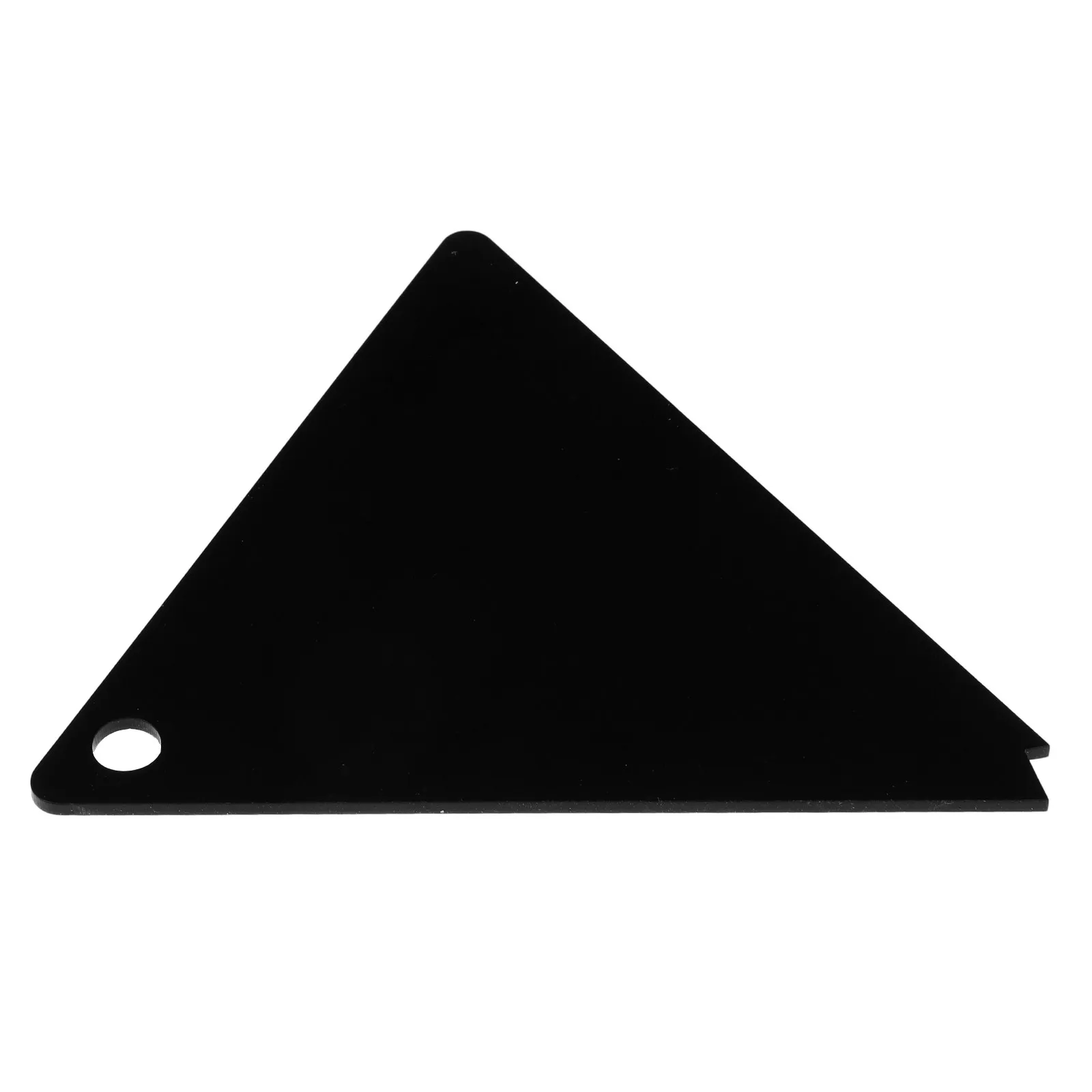 Acrylic Snowboard Wax Scraper Triangle Shape Ski Board Wax Removal Tool Universal Compatibility Professional Tuning Maintenance view 5