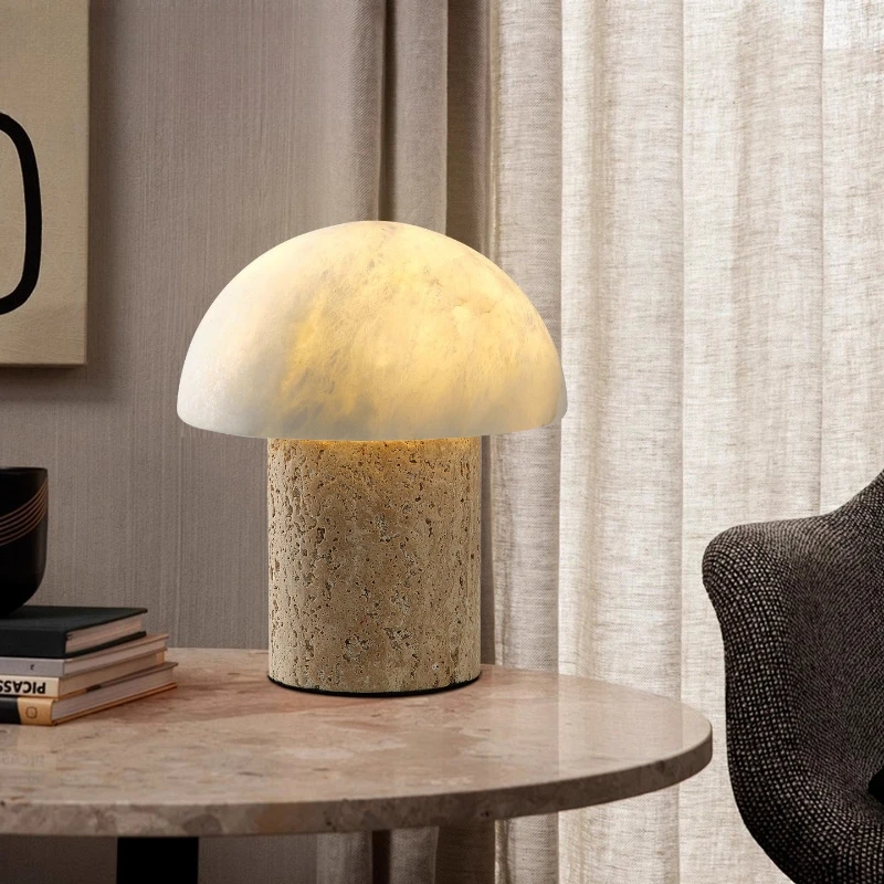 Artistic mushroom bedroom living room table lamp