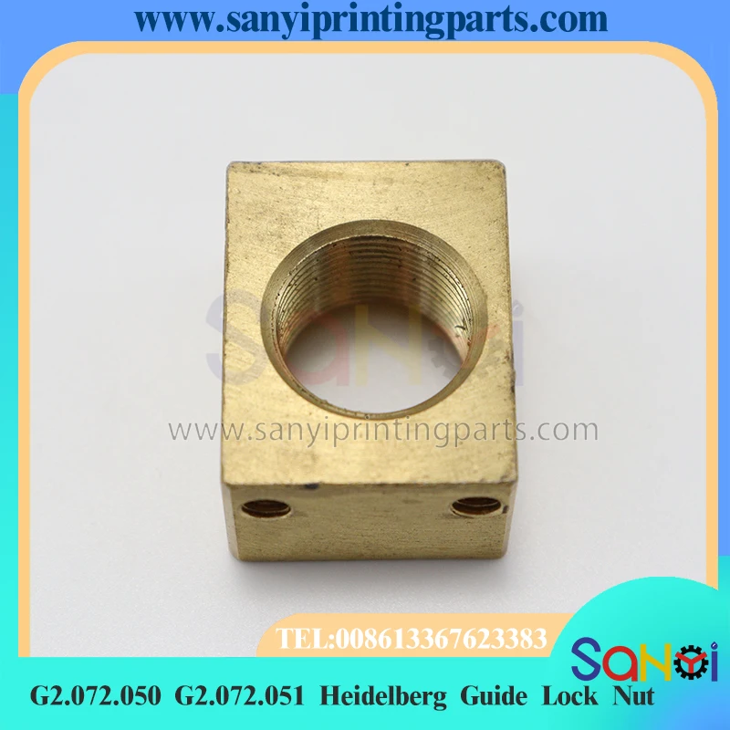 G2.072.050 G2.072.051 Heidelberg Pull Back Copper Seat Lock Nut For SM52 SM74 Printing Machine Accessories