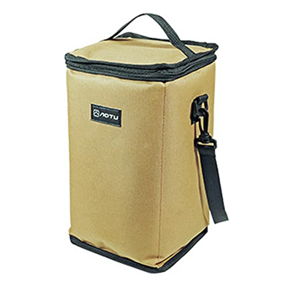 

Camping Equipment Organizer Portable Gas Tank Bag Camping Lantern Bag Waterproof Bottom Adjustable Shoulder Strap