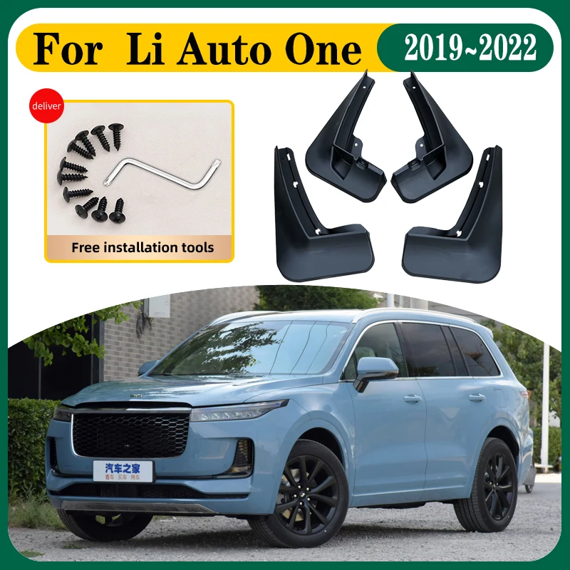 

Car Mud Flaps For Li Auto One Lixiang Leading Ideal One 2019~2022 Auto Mudguards Splash Guard Front Rear Fenders Car Accessories