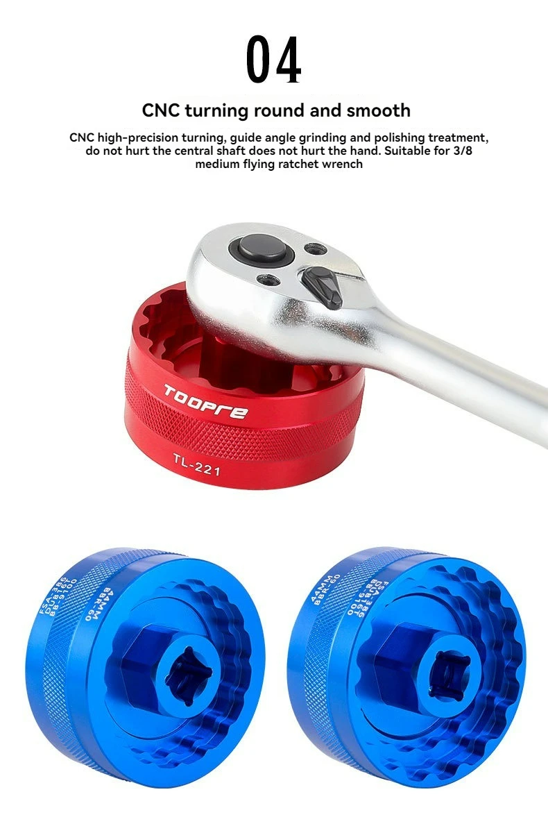 VGEBY Strumento per Movimento Centrale per Bici, 5 in 1 Ruote Multifunzione Strumento per Tazza per Movimento Centrale a Doppio Lato Adatto per BB9000 BBR60 BSA30 FSA386 BBT1(Nero VGEBY Strumento per Movimento Centrale per Bici, 5 in 1 Ruote Multifunzione Strumento per Tazza per Movimento Centrale a Doppio Lato Adatto per BB9000 BBR60 BSA30 FSA386 BBT1(Nero