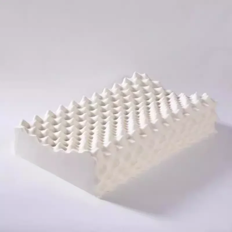 Oreiller en latex, oreiller en caoutchouc naturel, protection de la colonne cervicale, aide au sommeil, silicone