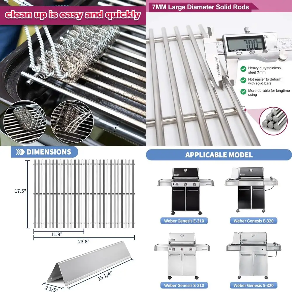 

Ароматизаторы и решетки для гриля для серии Spirit 300 и грилей Genesis — улучшенные кухонные принадлежности