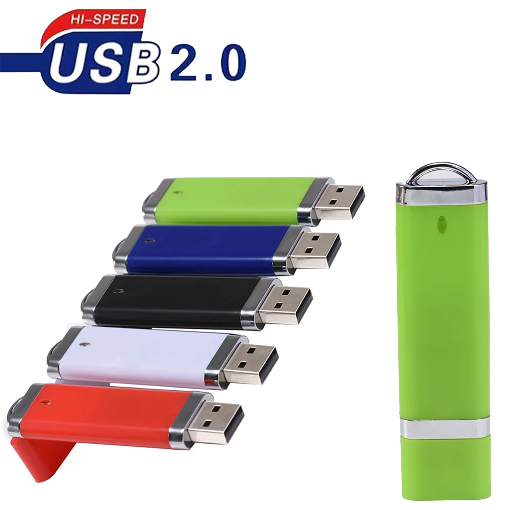 USB Flash Drive 128GB Light Memory Stick 64GB Wholesale Pendrive 32GB U Disk 16GB 8GB 4GB Color Pen Driver