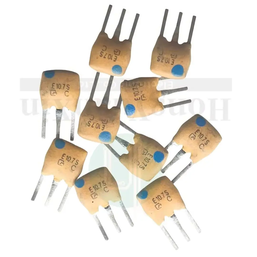 

50pcs/ 10.7M ceramic filter SFE10.7MS2-B E10.7S 10.7MHZ 3 pin bandwidth 230K