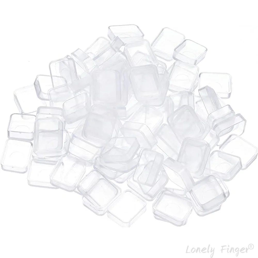 

1ml Empty Watercolor Pans, Plastic Watercolor Tins for Watercolor Oils Acrylic Painting Travel Tin Case Palette