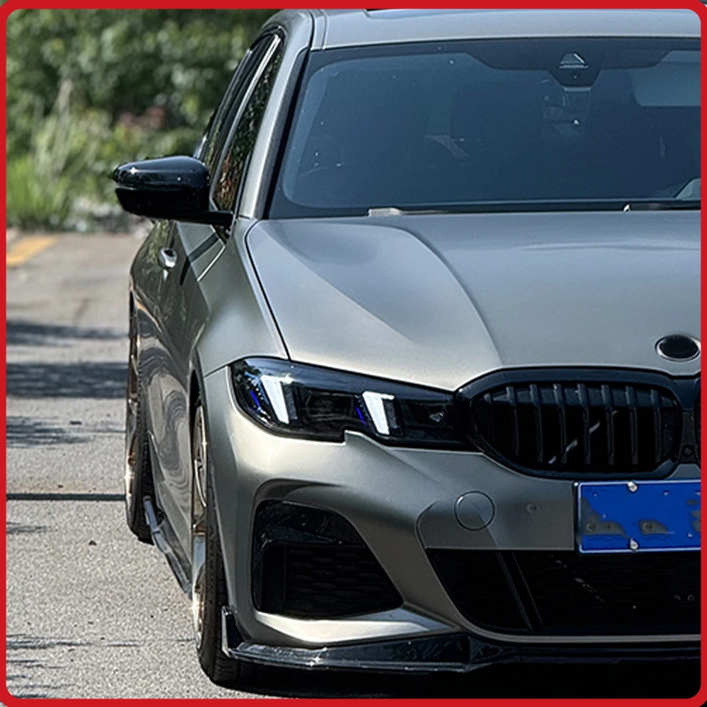 

Для BMW 3 серии G20 2019-2022: Комплект фар с LED-линзами, эффектом запуска и лазерным дизайном, Plug and Play