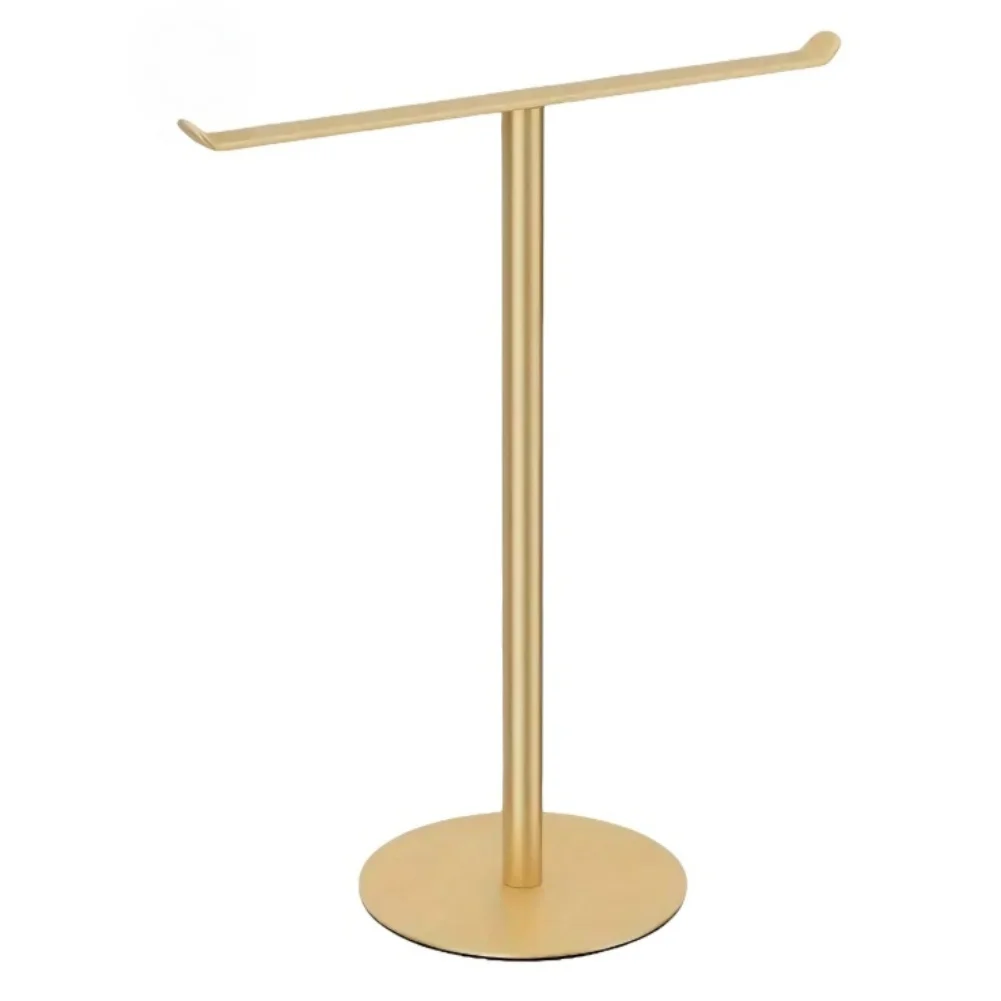 Freestanding T Shape Towel Holder Stainless Steel for Countertop For Bathroom Kitchen 27x13.5x30cm No Mounting