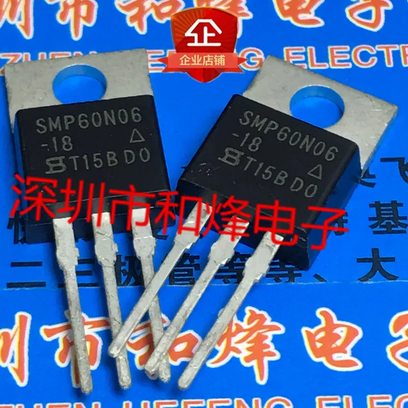 Bộ 5-10 Chiếc SMP60N06-18 Đến-220 60V 60A Mới Và Bản Gốc Trên Cổ