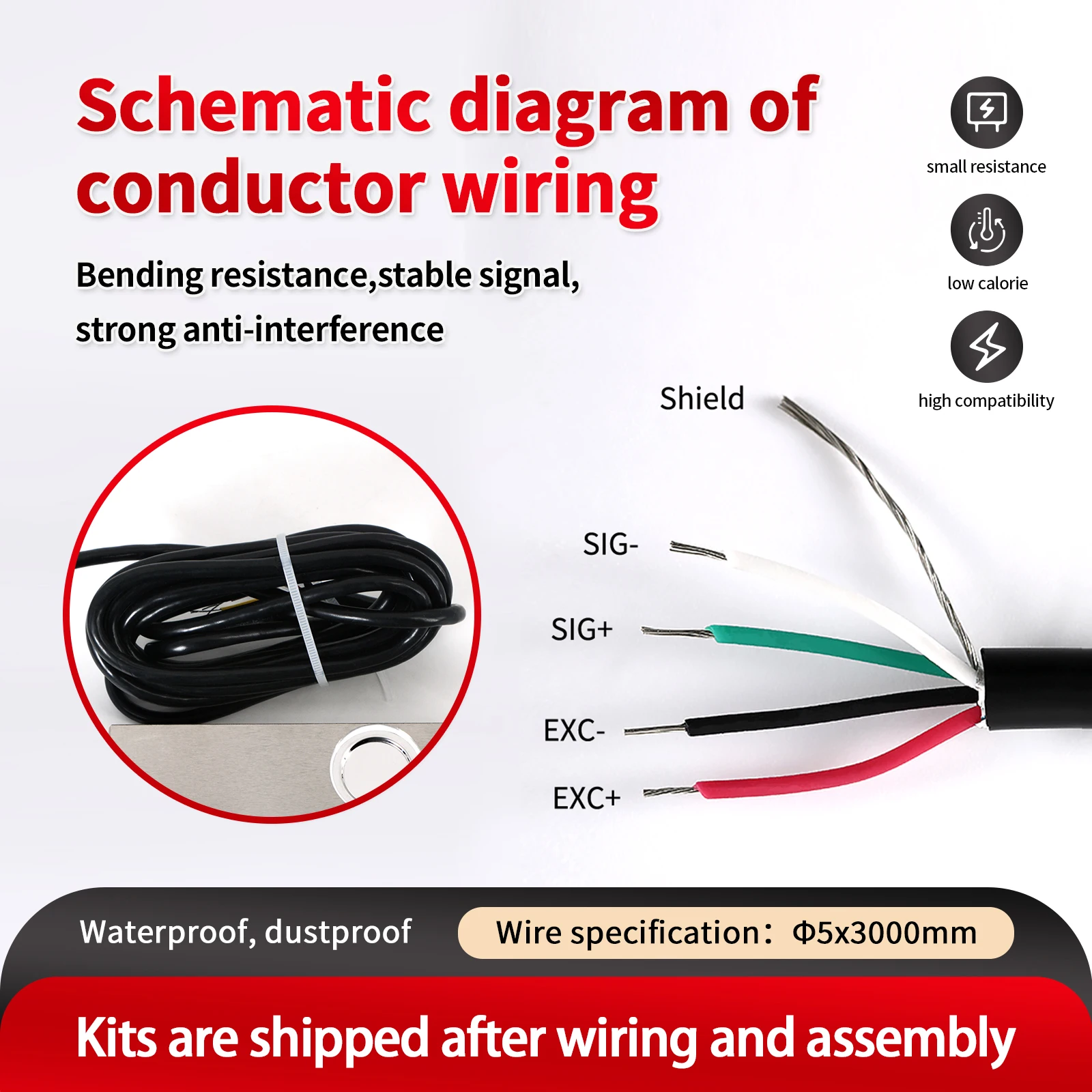 Консольный датчик нагрузки + индикаторный дисплей, усилие натяжения и сжатия, датчик 130 мм, 50 кг, 100 кг, 200 кг, 500 кг, 1 т, 2 т