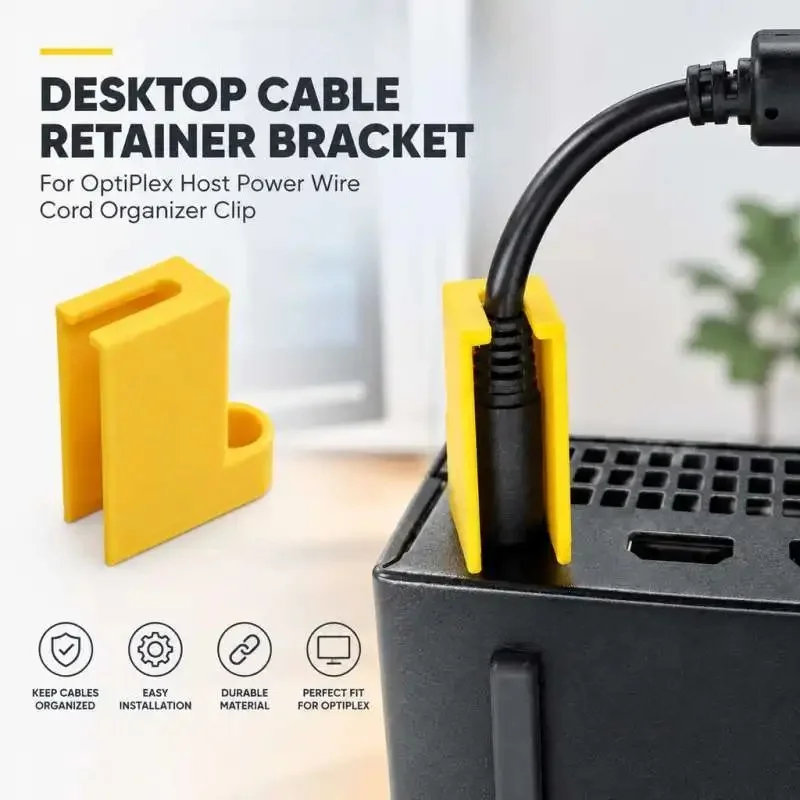 Power Cord Fixing Holder For OptiPlex Host Cable Management Wire Retainer Clip