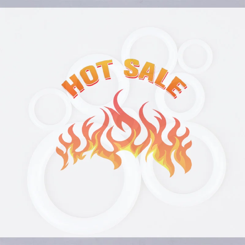 

1 Pack Of DIY Crochet Ring Circle Hook Craft Accessories Handbag Plastic Ring Hook 12.7mm-50mm Sewing Plastic Ring