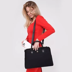 Fashion Women's Notebook Briefcase For 14.1 15 Inch Laptop Crossbody Bag Travel Shoulder Bags Office Ladies Business Handbags