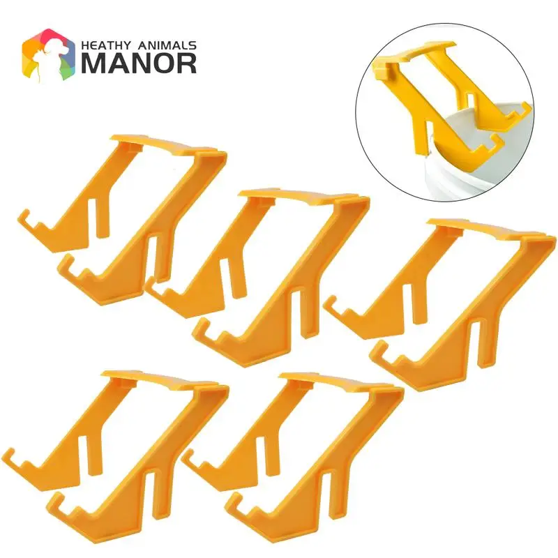 5 Pcs Honey Bucket Bracket New Plastic Material Beekeeping Tool Honey Tank Plastic Honey Pail Stand Support Beekeeper