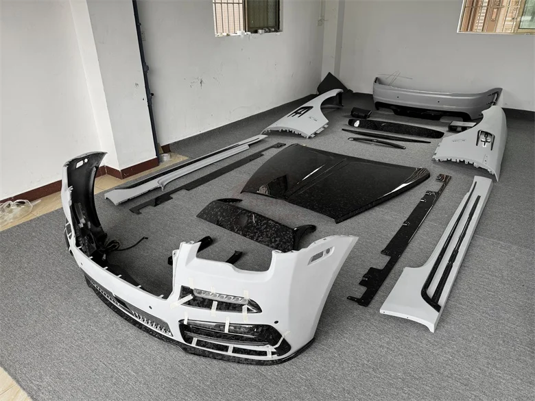 M Style Forged Dry Carbon Fiber Bodykit for Rolls Royce Wraith Front Bumper Rear Bumper Side Skirt Fender Spoiler Hood