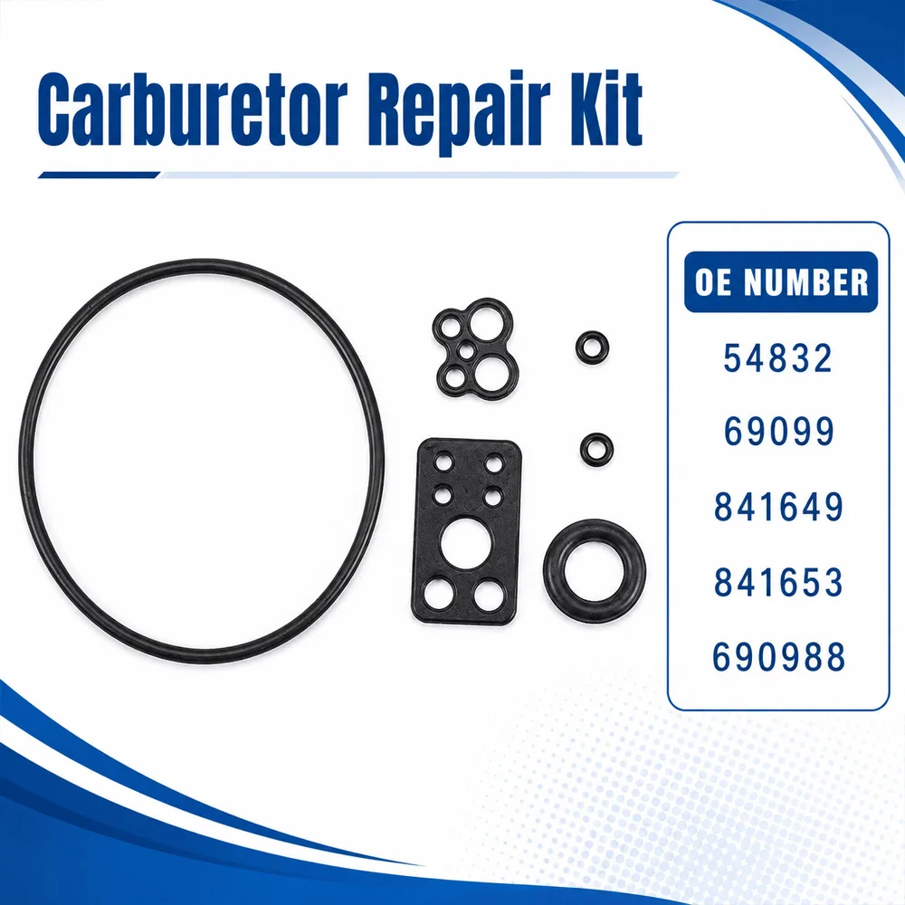 For Briggs & Stratton 405777 406777 407677 409777 40G777 40R777 40R877 Carburetor Repair Kit 54832 69099 841649 841653 690988